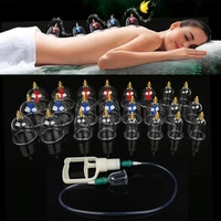 27pcsset health care chinese vacuum cupping body massager ventosa suction cups anti cellulite cupping cups for people body care