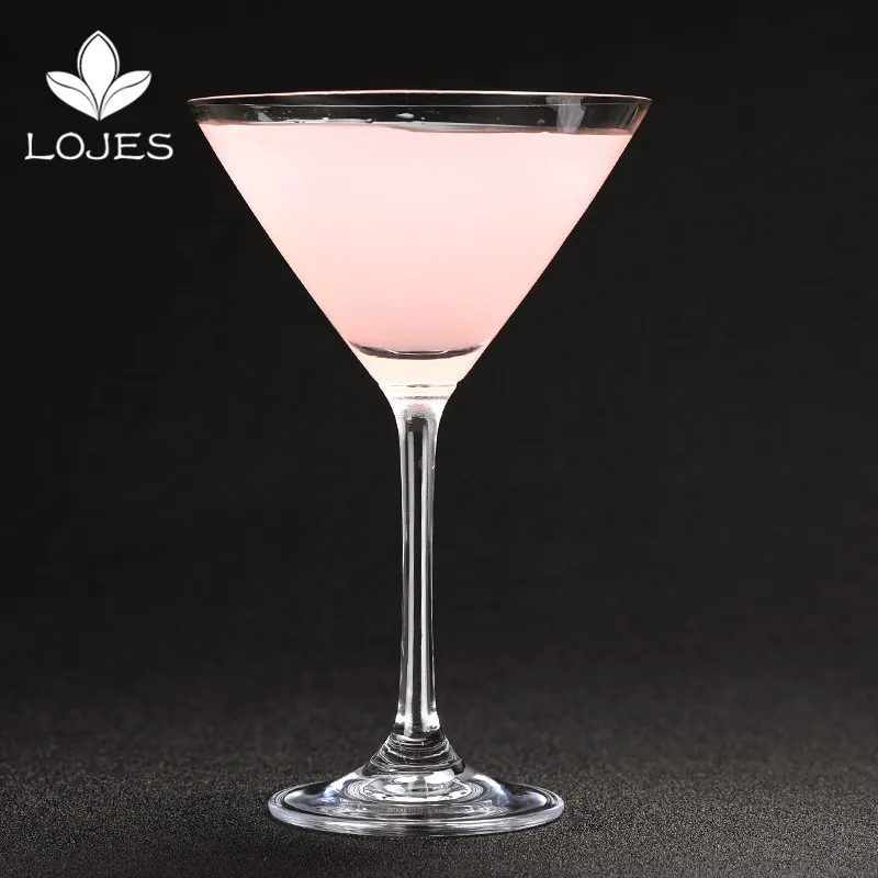 Хрустальный прозрачный бокал для мартини шампанского маргариты 120/ 200 мл посуда