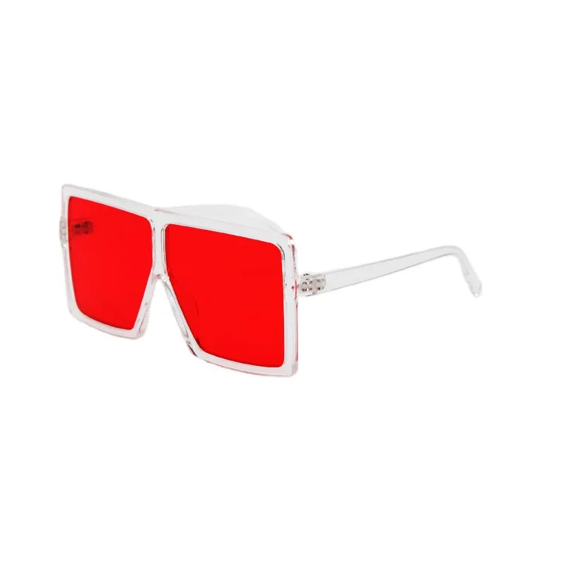 

2021 Sunglasses Children's Brand Designer Large Frame Square Sunglasses Vintage Oversized Sunglasses Travel Boys Girls UV400