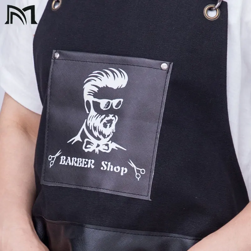 Salons Hairdressing Cape for Hair Cutting Apron Oxford Buga Barber Pocket Dyeing Hairdresser Antifouling Cloth | Красота и здоровье