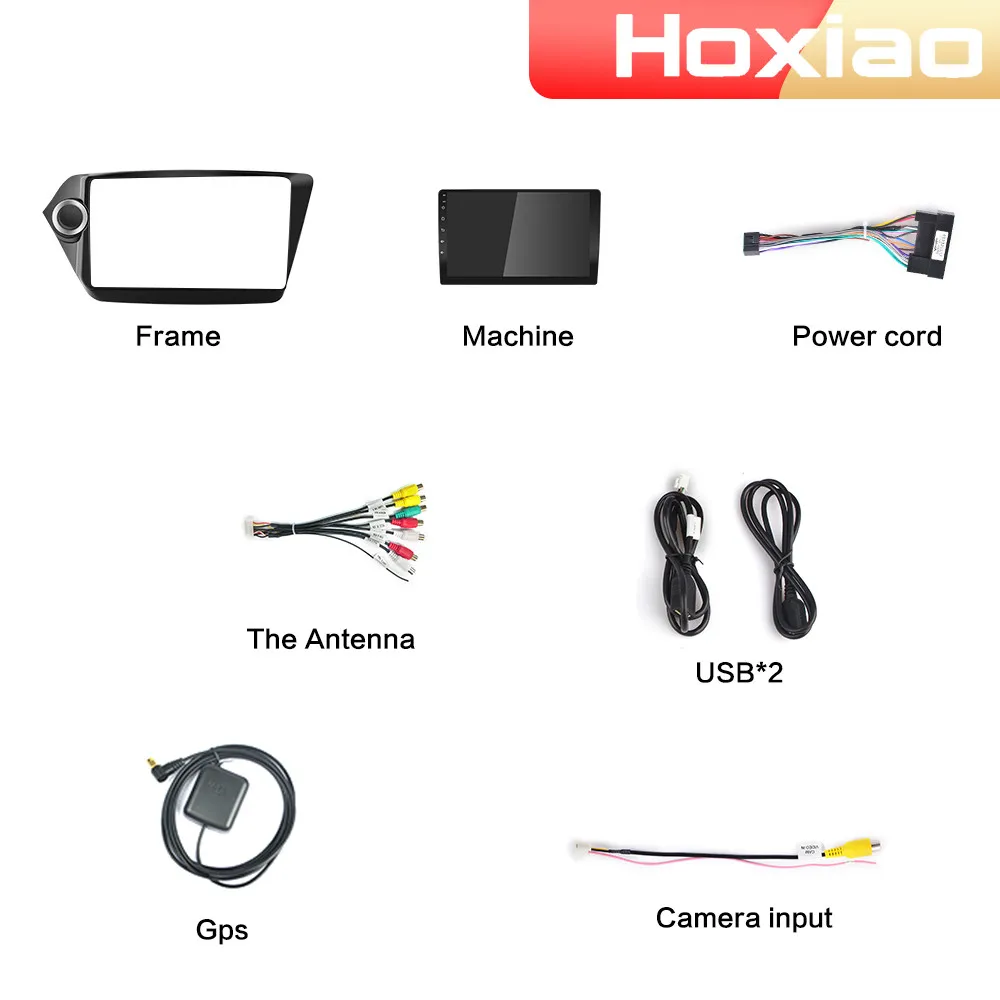 Автомагнитола 2DIN на Android 10 4G 8 ядер мультимедийный видеоплеер с GPS навигацией для