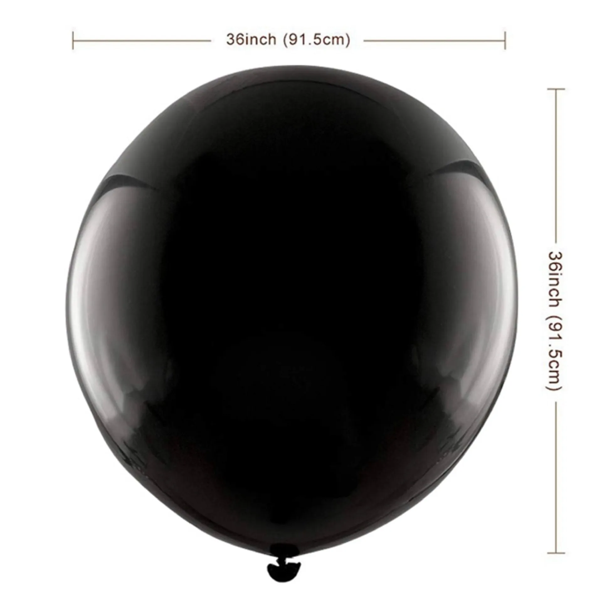 1pc 36inch black bal Вечерние зубы для мальчиков и девочек, розовые, синие, с порошковыми зубами, для новорожденных, Ilk Disim, Детские вечерние украшения с зубами - Цвет: 1pc 36inch black bal