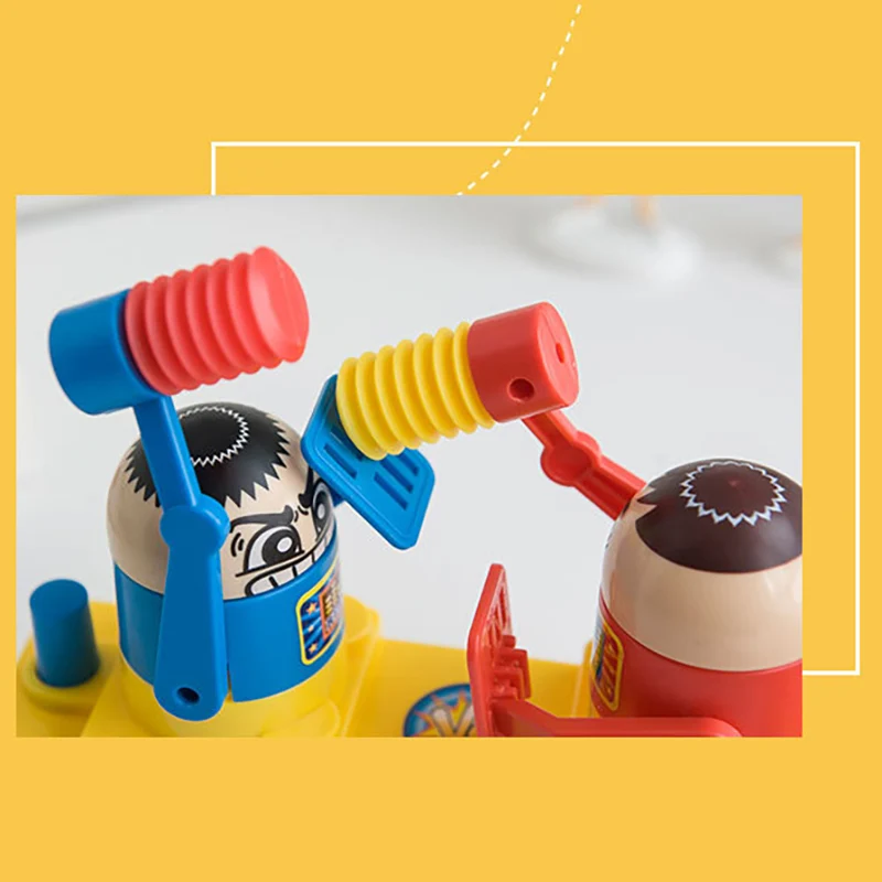 

Double Battle Table Board Games For Children Parent-Child Interaction Desktop Game Hammer Robot Stress Relief Family Toys
