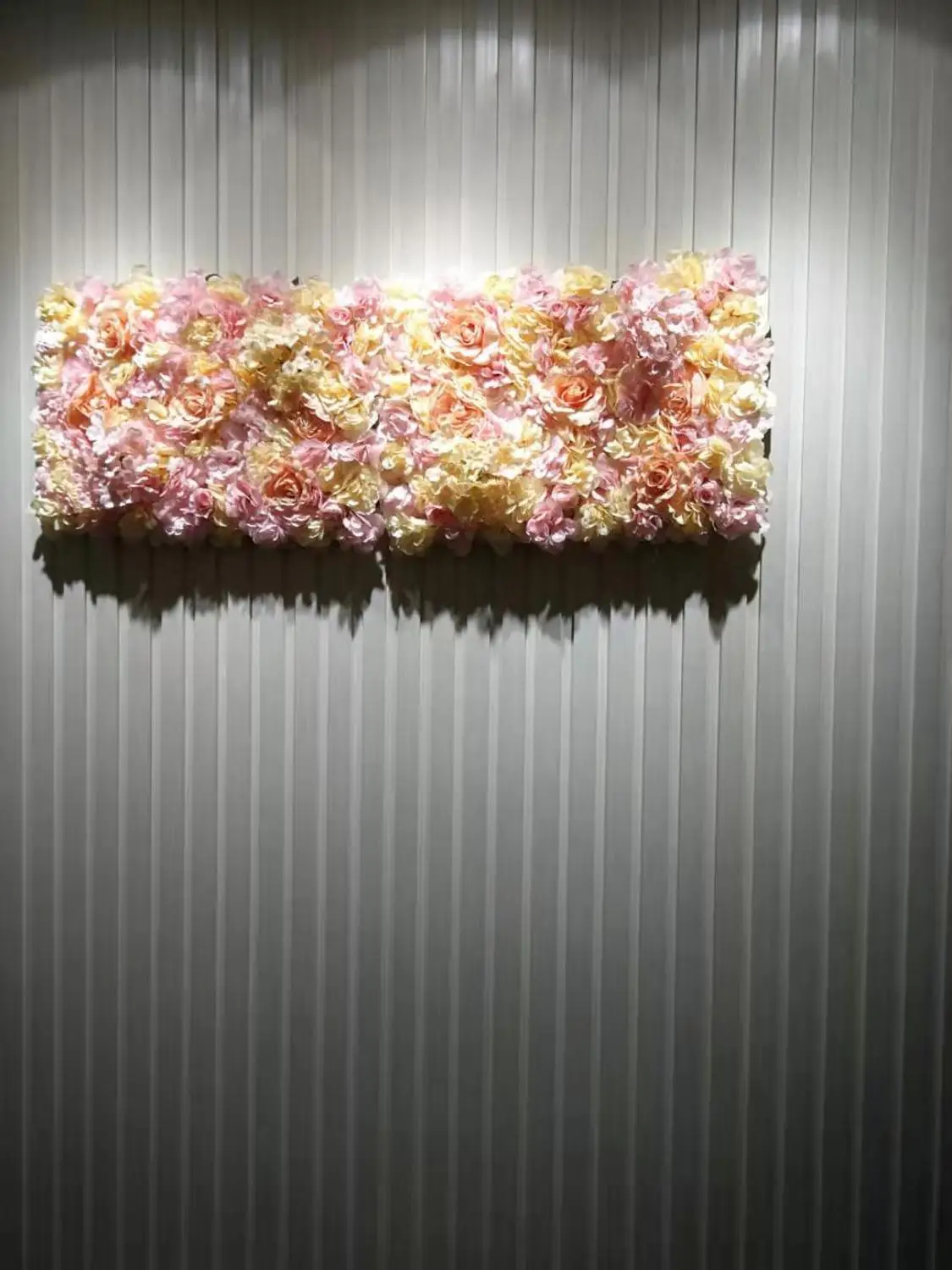 Цветочная Гирлянда Свадебная стена 40х60см Шелковая Роза искусственная цветок