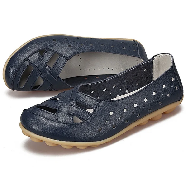 Женская обувь на плоской подошве женские балетки из натуральной кожи с