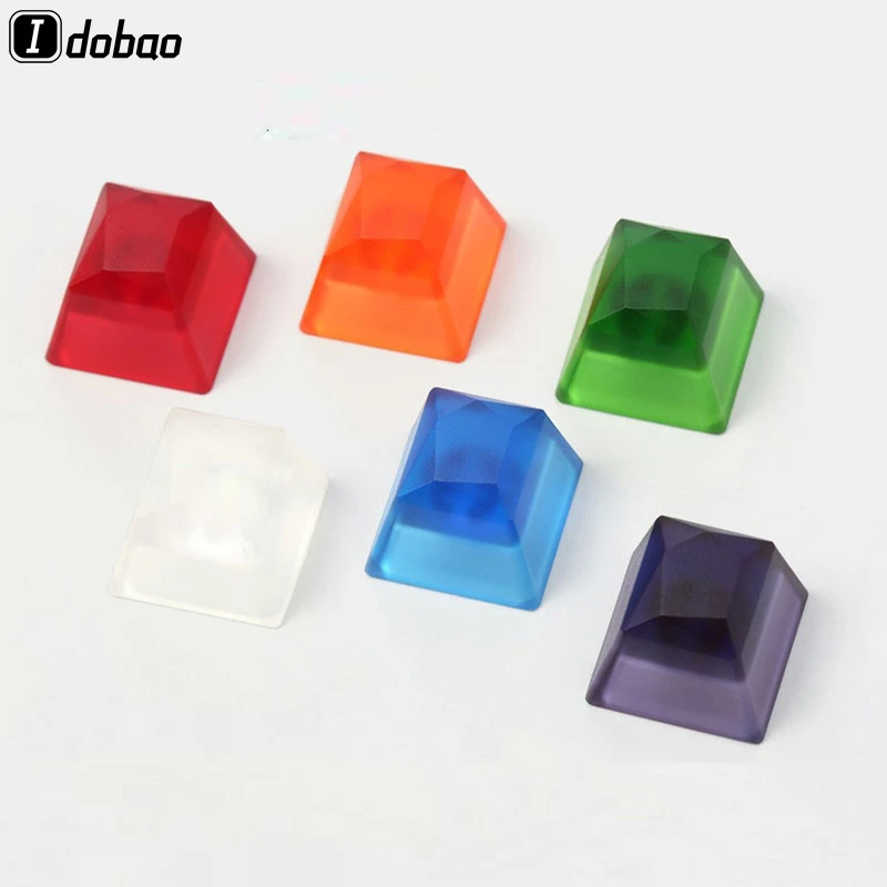 IDOBAO персонализированные полупрозрачные ключи и колпачки полимерный материал