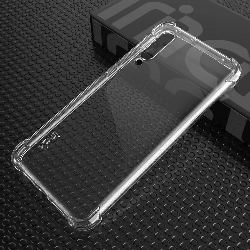 IMAK Xiaomi mi CC9 чехол mi CC9 Силиконовый мягкий прозрачный ТПУ чехол для Xiaomi mi CC9e с пленкой