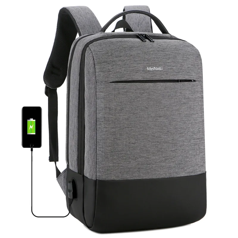 Рюкзак мужской для компьютера простая повседневная деловая сумка вместительная