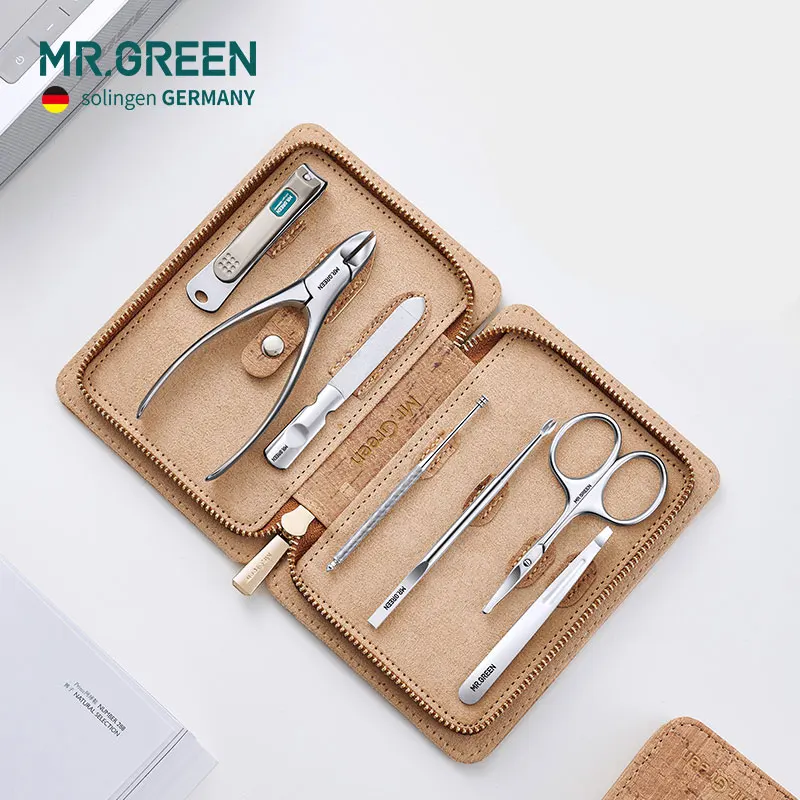 Набор для стрижки ногтей MR.GREEN 7 шт./компл. из нержавеющей стали профессиональные