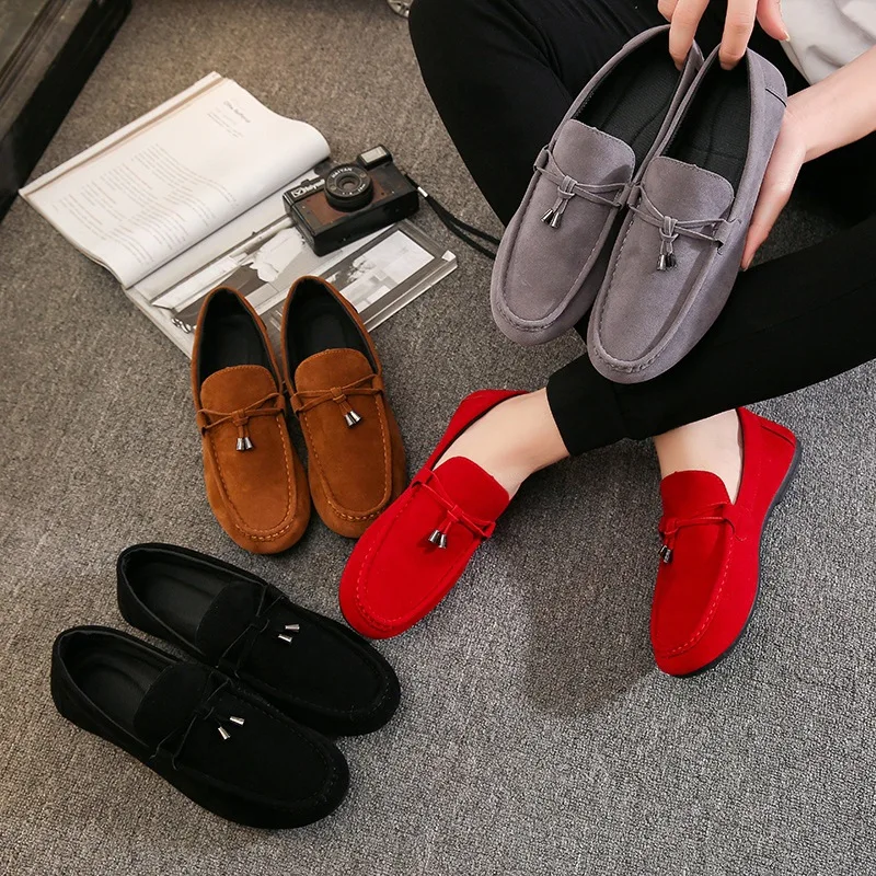 

Brand Fashion Summer Style Soft Moccasins Men Loafers High Quality Genuine Leather Shoes Men Flats Gommino Driving Shoes