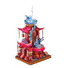 Художественная модель MU, 3D металлический пазл, счастливые милые пельмени, строительная модель сделай сам, 3D лазерная вырезка, сборные головоломки, игрушки, подарок для детей