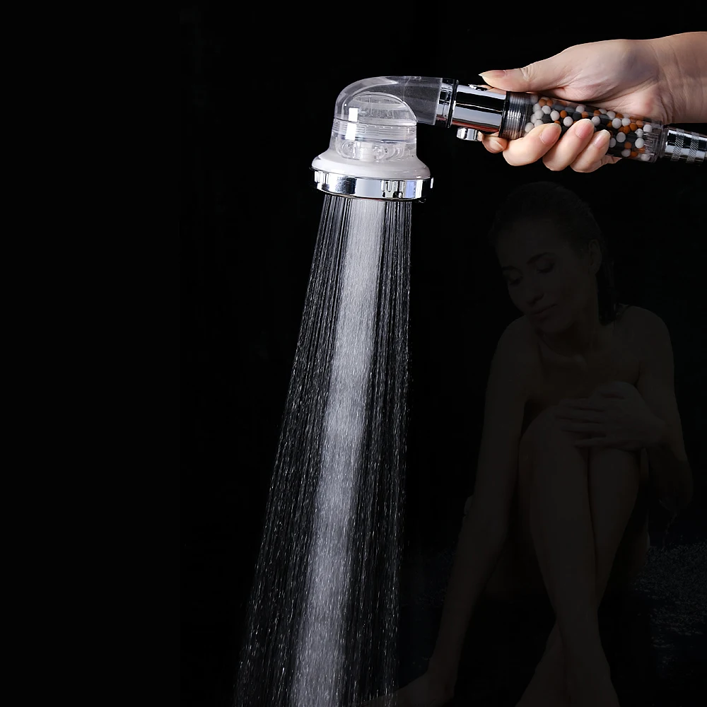 Zloog Анионный фильтр насадка для душа 3 режима Регулируемая водосберегающая с