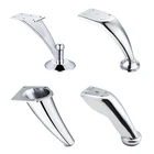 Прочные мебельные ножки 5 дюймов, плотные стальные ножки для стульев, ТВ-шкафа, гардероба, диванов, кроватей, ковриков, принадлежностей