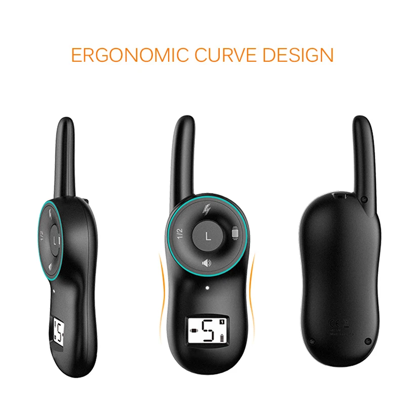 

Dog Shock Collar with Remote for Small Large Dogs Training Clicker Sound, Vibration & Shock Rechargeable Electric Collar