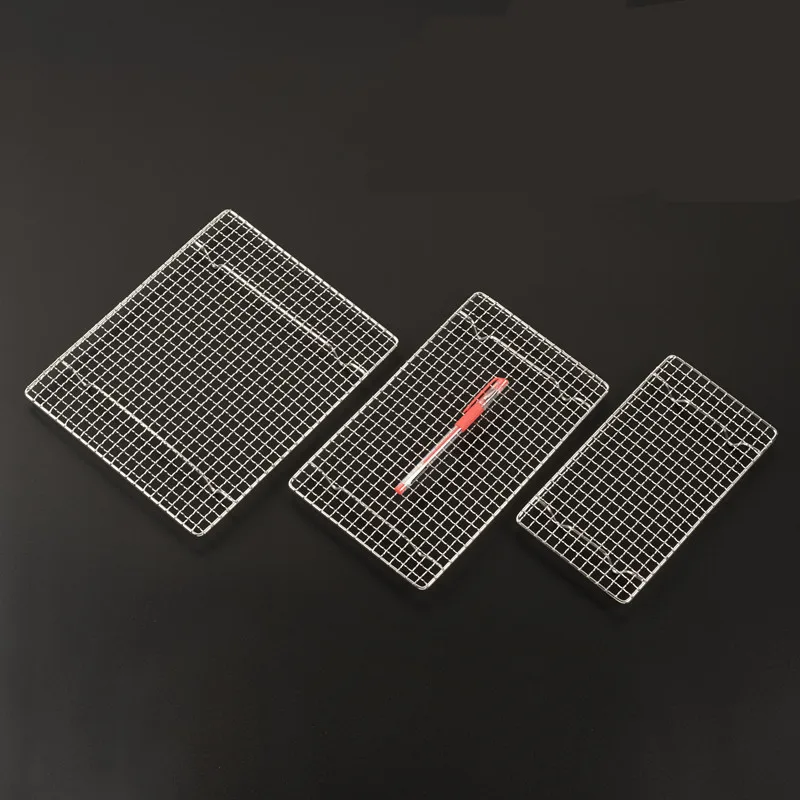 Сетка из нержавеющей стали 304 для барбекю сетка прямоугольное выпечки гриля с