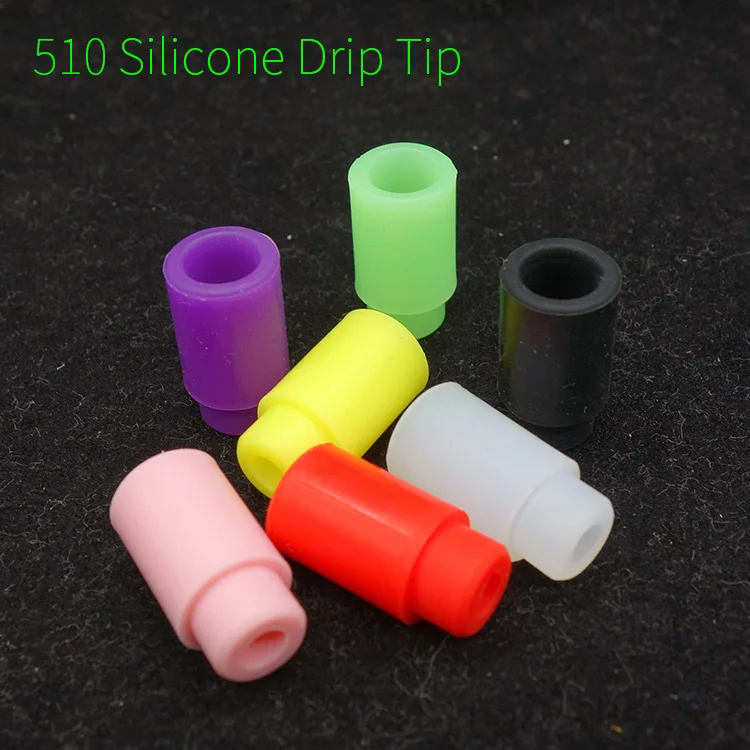 10 шт./лот силиконовые одноразовые наконечники для капель резиновый мундштук с