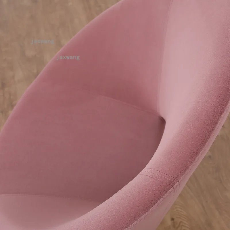 Iron Leisure Living Room Chairs Nordic Backrest Fabric Armchair Lazy Balcony Single Small Sofa Chair Luxury Kitchen Furniture |