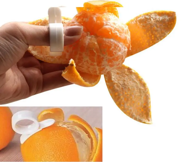 1pcs Kitchen Gadgets Cooking Tools Peeler Parer Finger Type Open Orange Peel 70 | Дом и сад