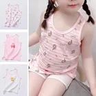 Женская летняя футболка без рукавов, с круглым вырезом