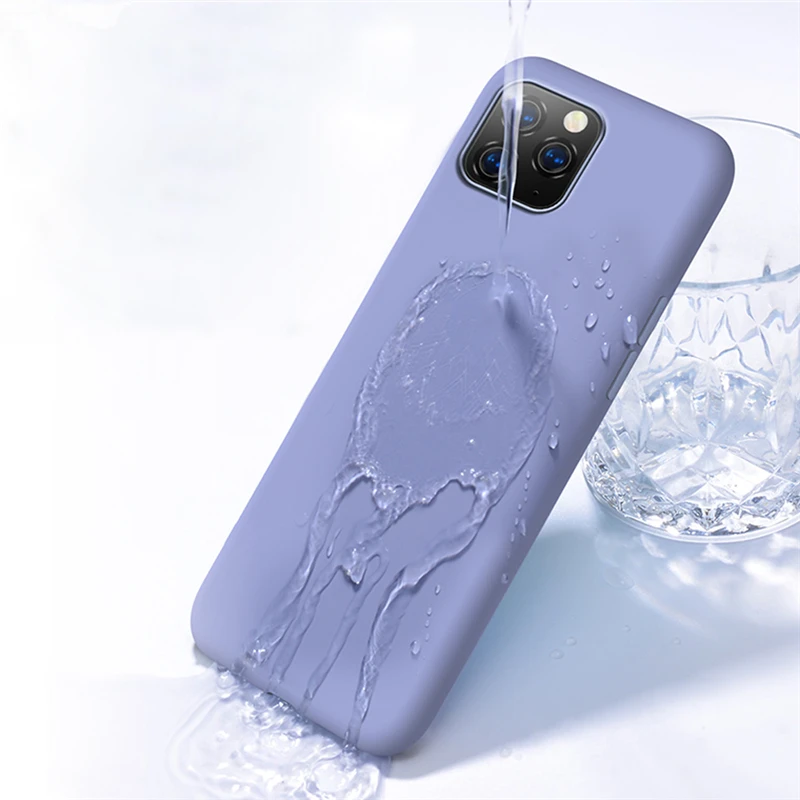 Для Apple iPhone 12 Mini чехол для Pro Max оригинальный жидкий силиконовый SE 2020 X XR XS 5 6s 7 8