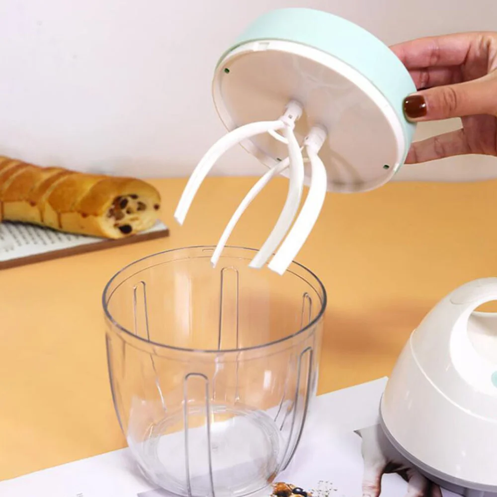 

1pc Mini Electric Egg Mixer Automatic Kitchen Egg Beater Cream Mixer