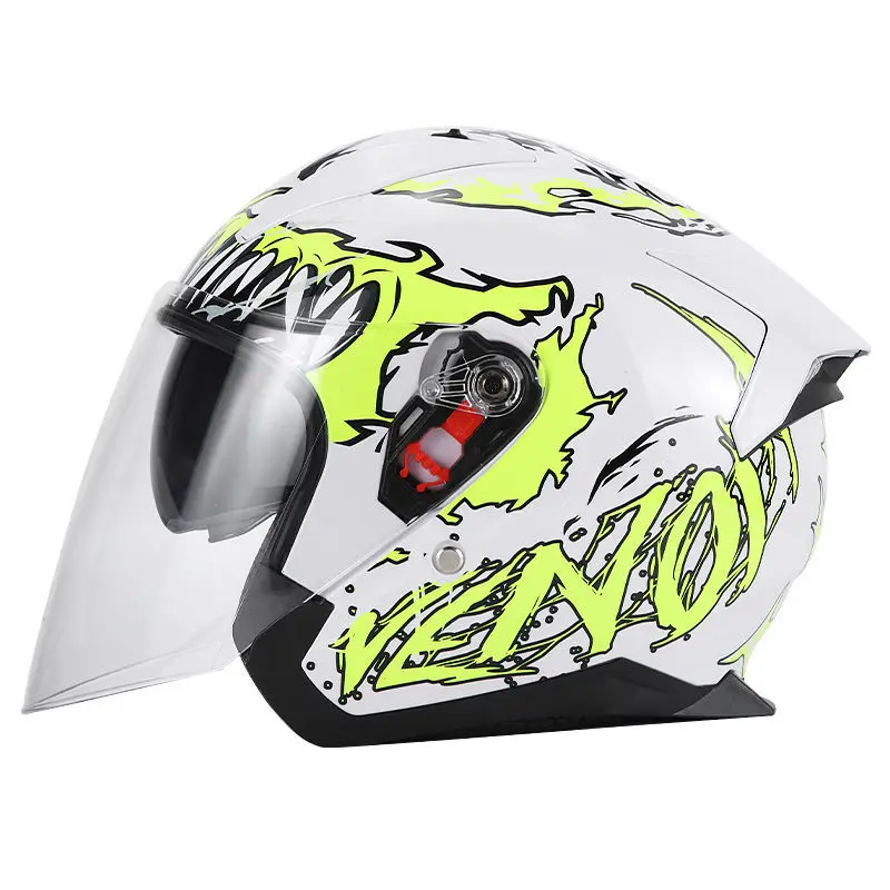 Мотоциклетные защитные шлемы мотоциклетные гоночные с двумя линзами могут