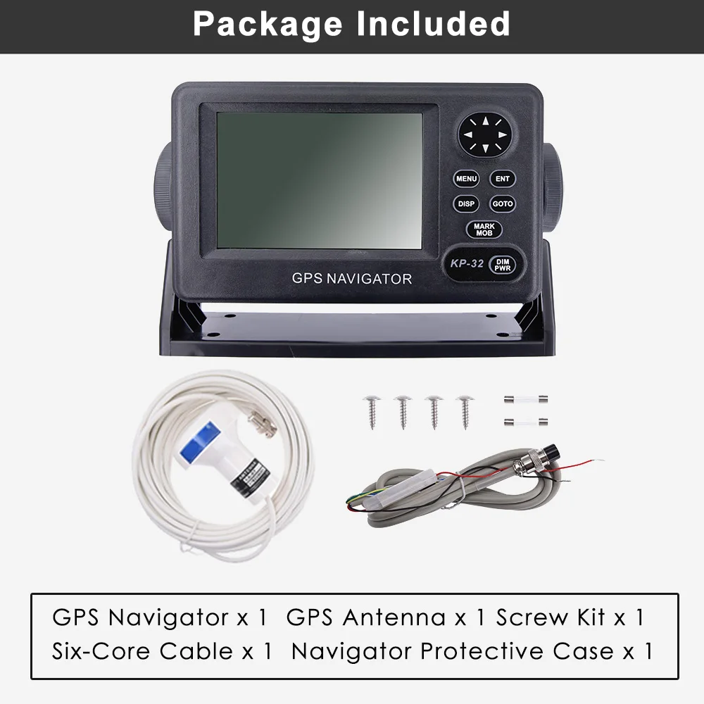 ONWA KP-32 GPS/SBAS Marine Navigator 4.5 inch LCD Display GPS Navigation Locator High Quality Boat Parts | Автомобили и мотоциклы