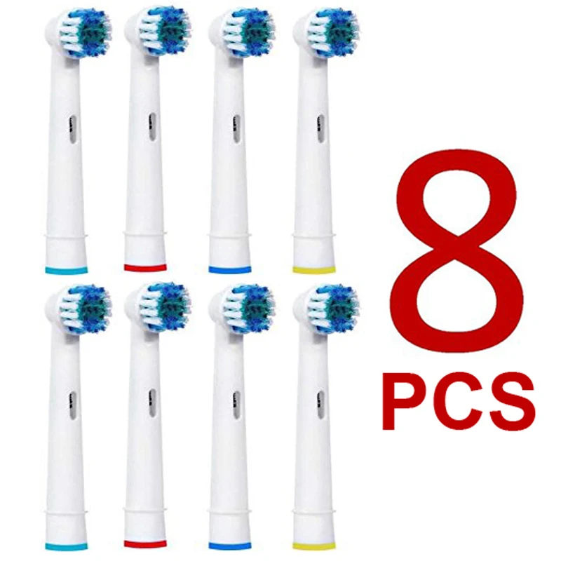 

8pcs Replacement Brush Heads For Braun oral B D12,D16,D29,D20,D32,OC20,Professional Care 500, 550, 1000, 3000, 2000, 3250