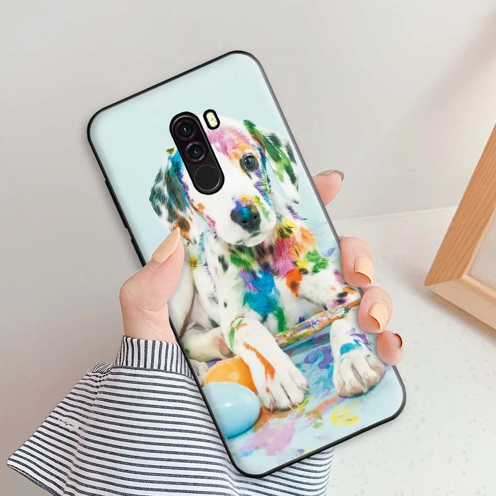 mous wallet Case For Xiaomi Pocophone F1 Case Xiaomi Pocophone F1 Back Cover Soft Silicone TPU Case For Xiaomi Pocophone F1 Protective Case waterproof case for phone