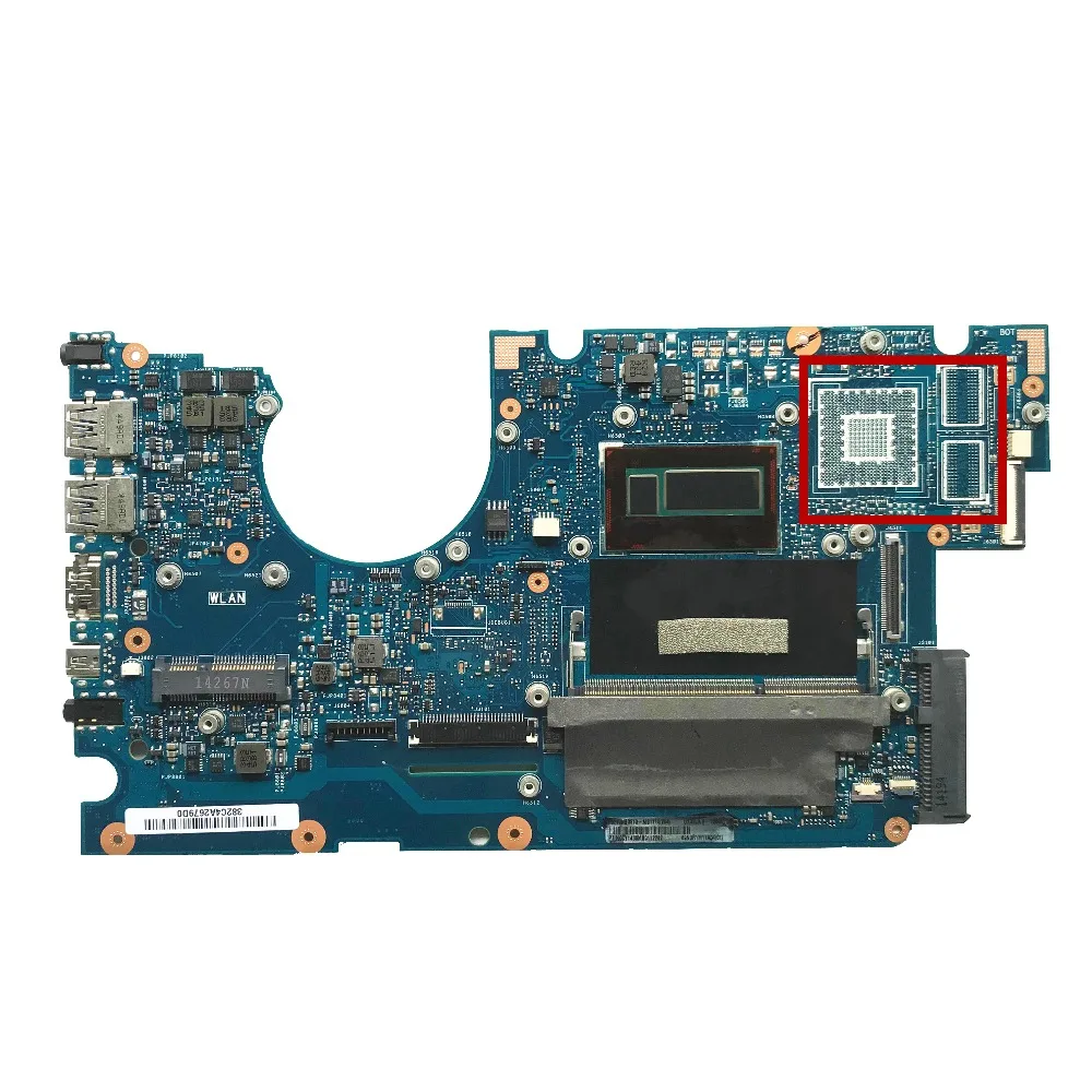 Excellent For Asus UX32LA Laptop motherboard i5-4200U CPU 4G DDR3 REV2.0 100% working | Компьютеры и офис