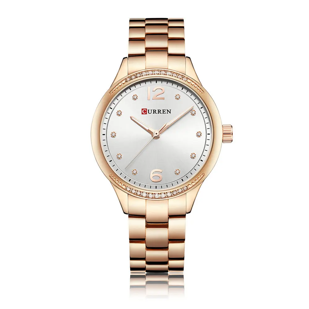 Rose Gold Sliver Роскошные брендовые нейтральные кварцевые часы для мужчин и женщин бриллиантовые золотые часы из нержавеющей стали аналоговые модные часы для подарка часы BM213 - Цвет: Rose Gold Sliver