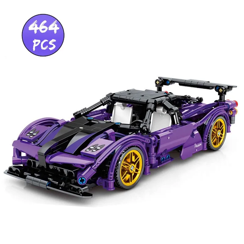 

Technical Expert Famous Sports Car Building Blocks Ideas Speed Racing Vehicle Model Assembly Bricks Toys Gift For Children Boys