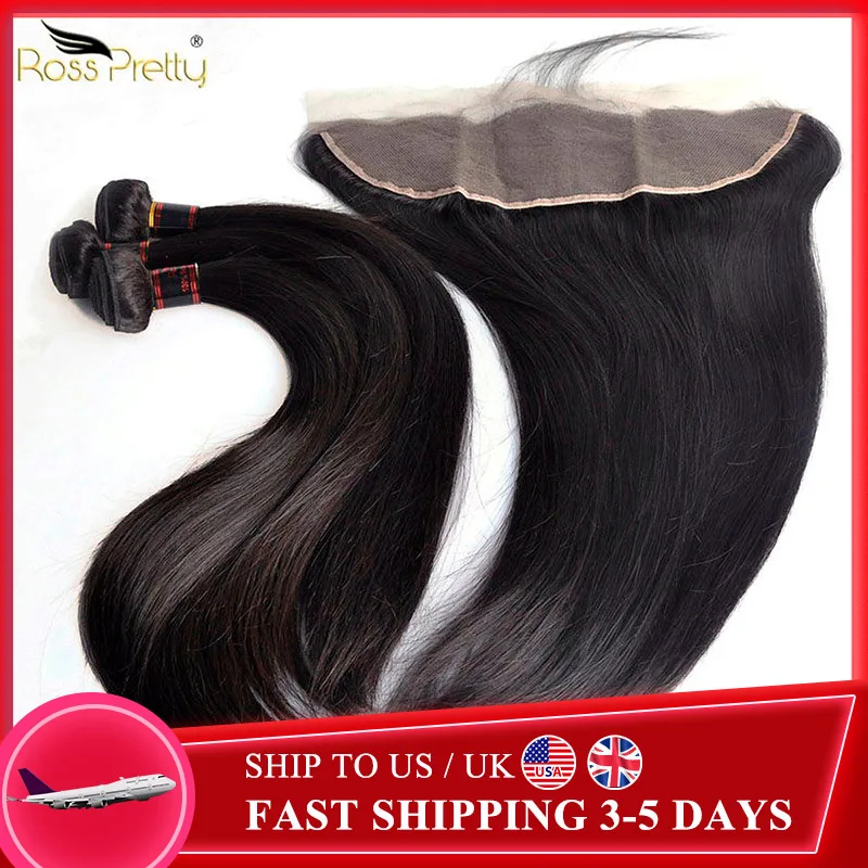 Натуральные человеческие волосы Ross Pretty пряди с фронтальной ощипкой Детские