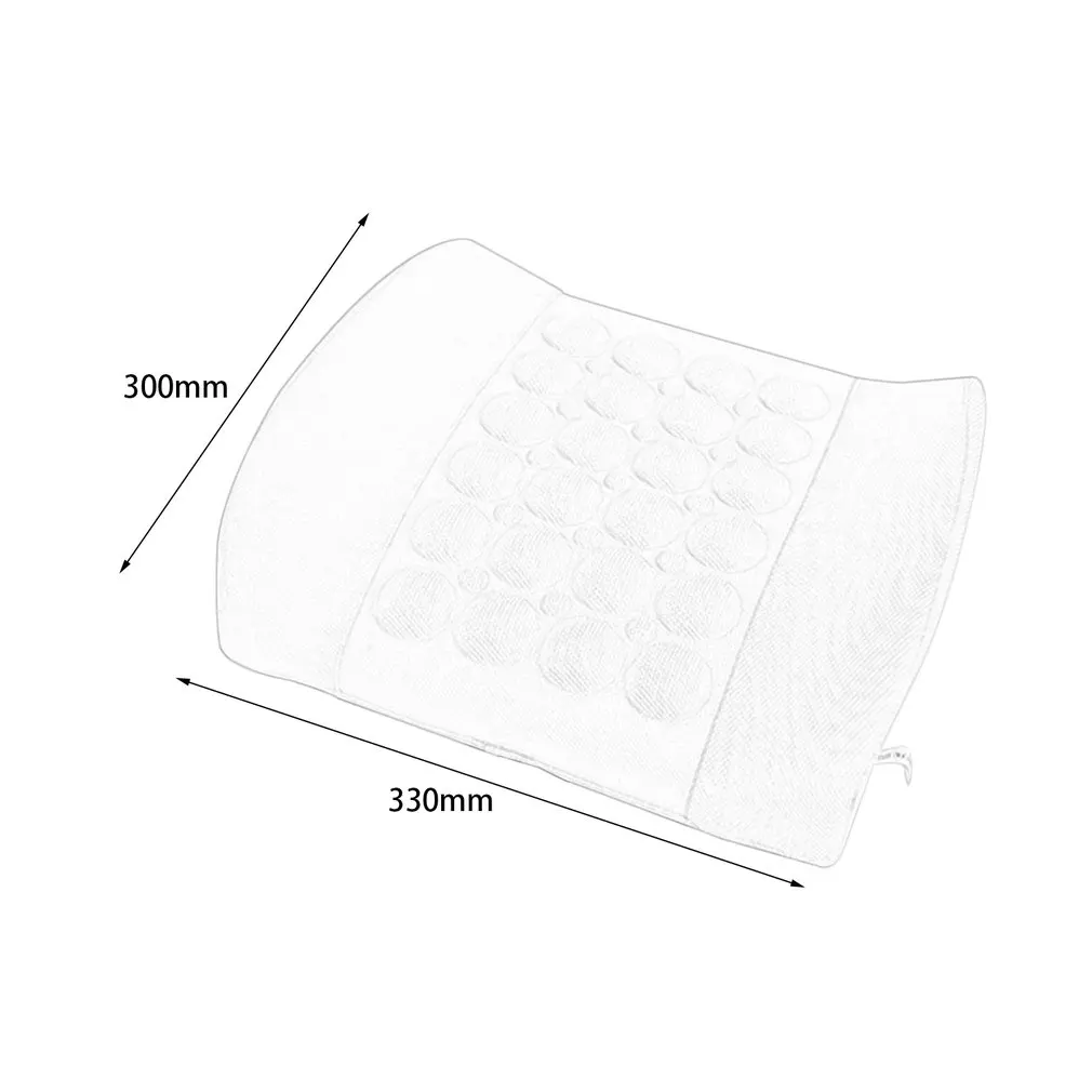

car massage cushion Electric Soft Sponge Waist Support Pillow Bone Stimulate the Circulation of Blood Cushion Car Styling Massag