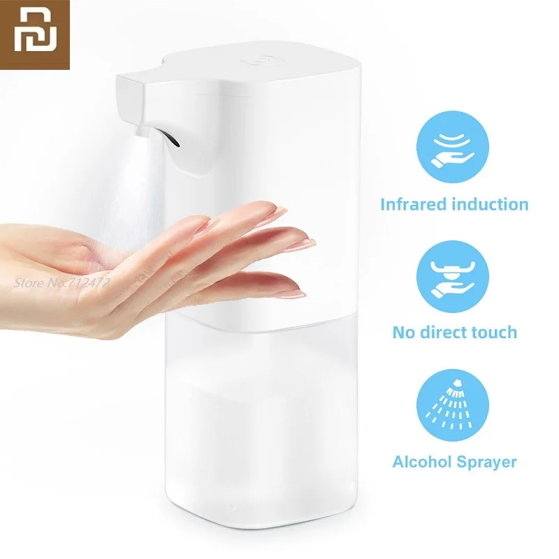 

Youpinsmart sensor automatic alcohol disinfection sprayer 350ML large capacity Induction atomizer for school hospital office