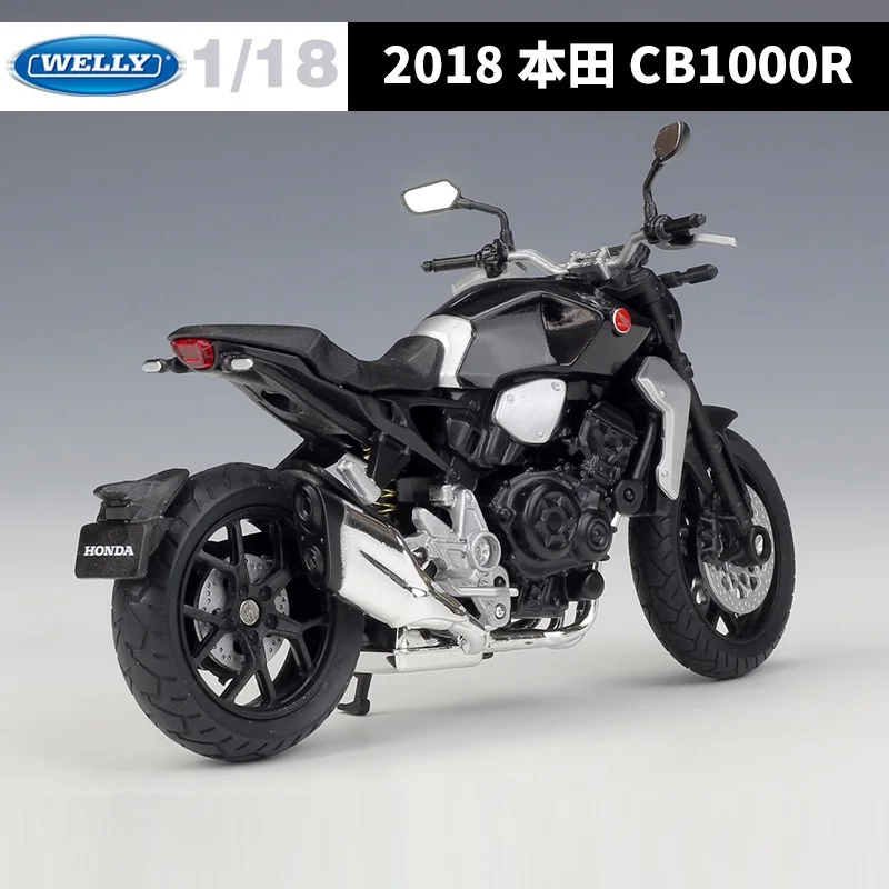 1:18 Welly 2018 Honda CNR650F красные CB1000R черные литые модели автомобилей| |