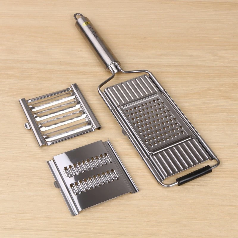 

Vegetable Cutter Multifunctional Stainless Steel Grater Fruit Potato Peeler Carrot Grater Vegetable Slicer Kitchen Accessories