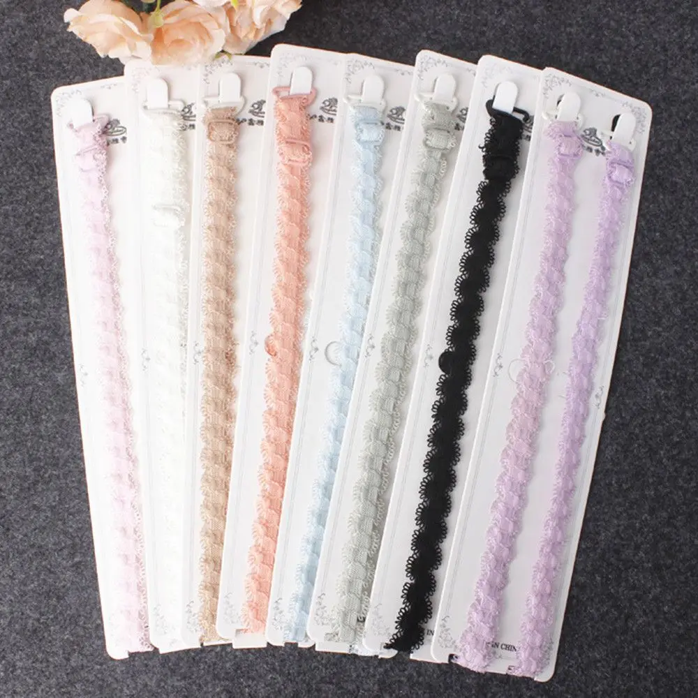 2 пары женский кружевной бюстгальтер сексуальный декоративный плечевой ремень