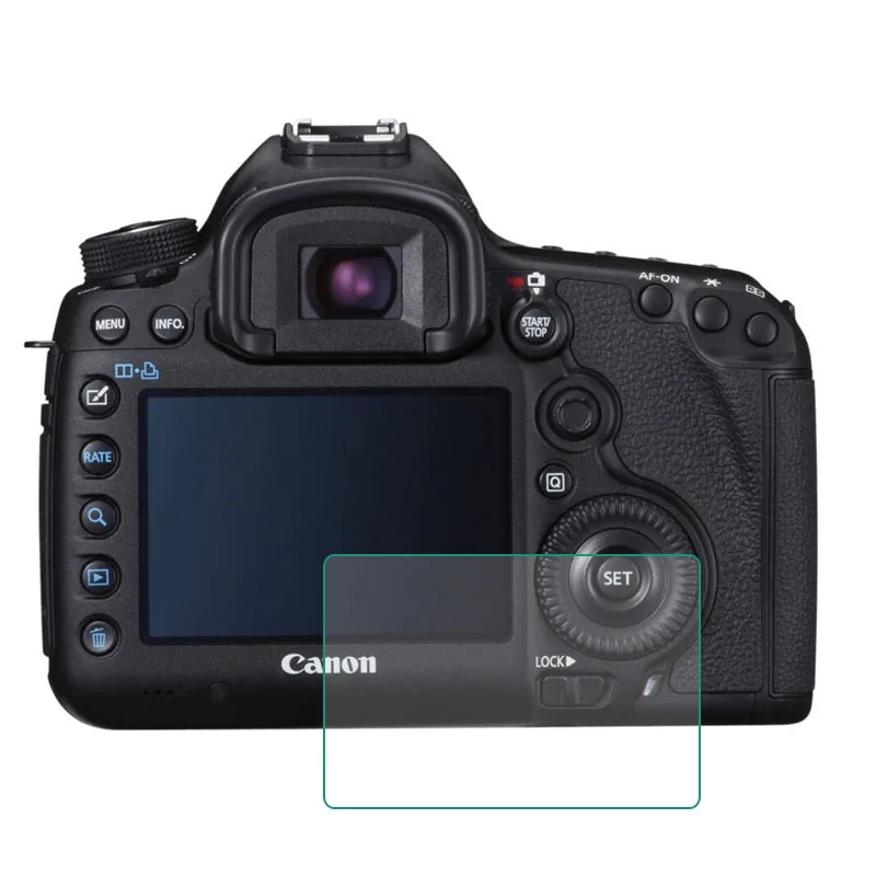 Защитное стекло закаленное для камеры Canon EOS 5D Mark III IV Mark3 Mark4 5DIII 5D3 5D4 5Ds 5DsR 1DX
