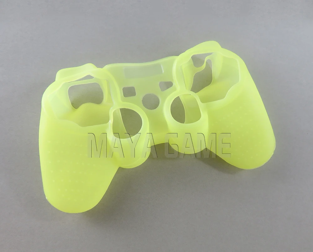 2 шт./лот Многоцветный силиконовый защитный чехол для PS3 кожаный контроллера