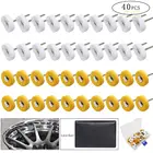 40 шт., муслиновый полировальный круг, подходит для вращающихся инструментов Dremel, хвостовик 2,353 мм