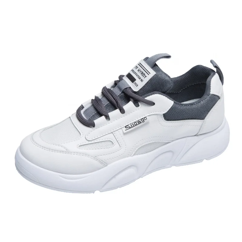 

Women Chunky Sneakers femme Vulcanize Shoes Fashion Breathble Mesh Running Casual Lace up Flat Shoes White