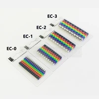 cable marker nylon pa66 markers for 1 5 sqmm 2 0 sqmm mix colored number 0 to 9 each 10 15pcs distinguish wires number cables