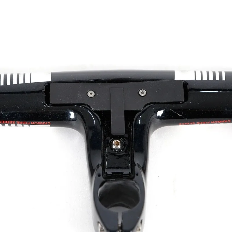 Pаспродажа Цветная стандартная Подставка под руль из углеродного волокна со встроенным изогнутым рулем конструкция со скрытой линией аксессуары для ...