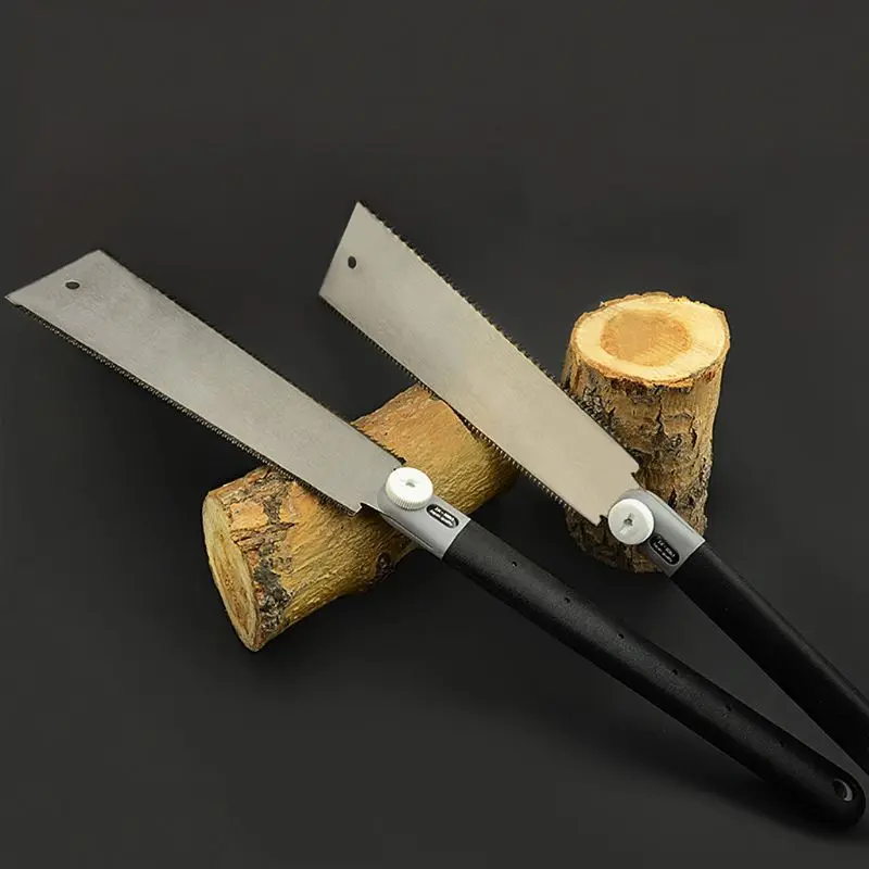 Двухсторонняя пила в японском стиле Тяговая зубцы для точной ручной пилы