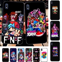 toplbpcs hot game friday night funkin phone case for samsung a51 01 50 71 21s 70 31 40 30 10 20 s e 11 91 a7 a8 2018