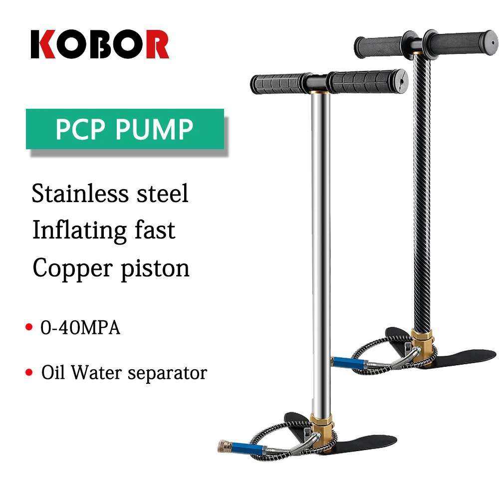 (Новинка 2019) 300bar 30MPa 4500psi 3 ступенчатый PCP воздушный Пейнтбольный насос ручной
