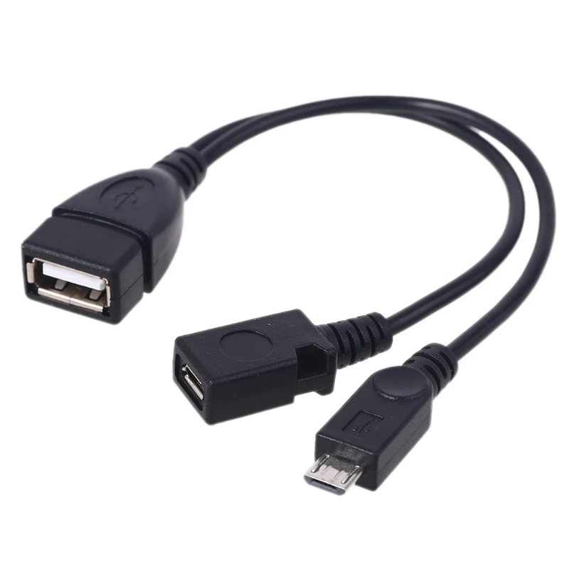 

Micro USB to USB 2.0 OTG Adapter Cable for Amazon Fire TV Mobile Phone Tablet PC Y4UE