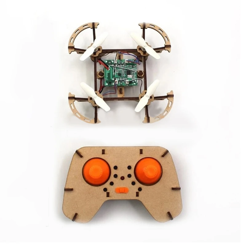 

Exquisite Quadcopter Aircraft Model for Kids Cultivate Children's Hands-on Ability Gift for DIY Lovers and Adults