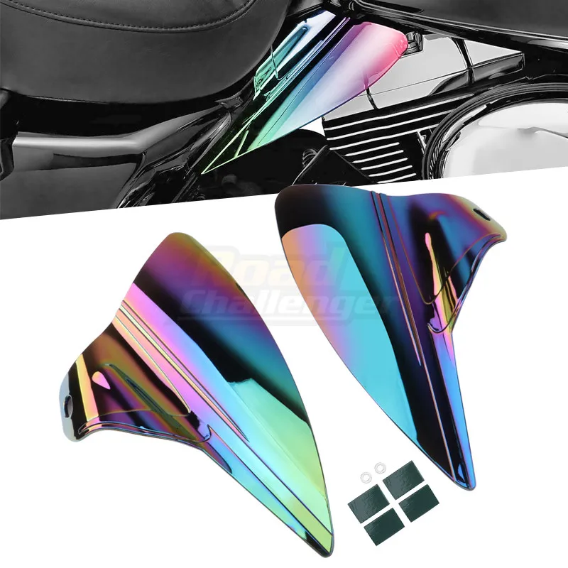 

For Harley Electra Glides Road Glides Road Kings Street Glides Trikes 2009-2019 Motorcycle Saddle Shields Heat Deflector